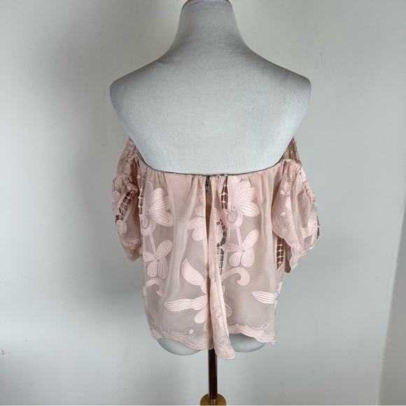 LOVERS+FRIENDS Revolve Life's a beach lace top Size S - Picture 7 of 11